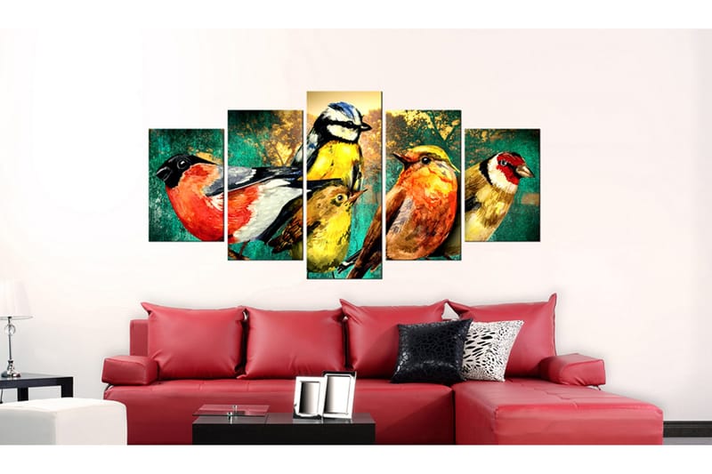 Taulu Birds Meeting 100x50, Artgeist sp. z o. o.