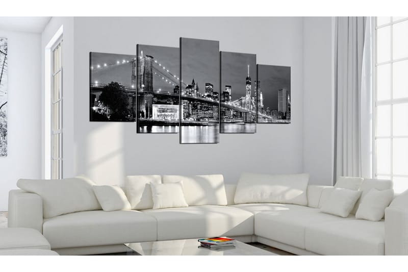 Taulu Black-And-White Glimpse 100x50 - Artgeist sp. z o. o. - Sisustustuotteet - Taulu & taide - Canvas-taulu