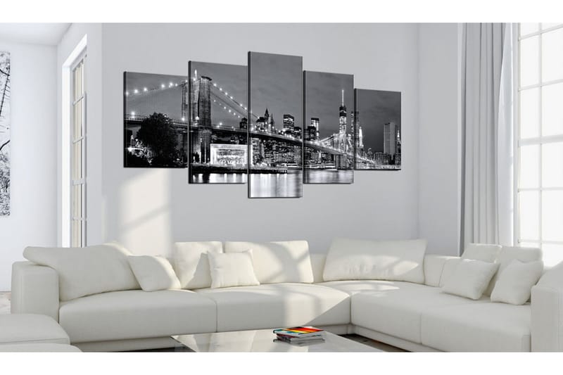 Taulu Black-And-White Glimpse 100x50 - Artgeist sp. z o. o. - Sisustustuotteet - Taulu & taide - Canvas-taulu
