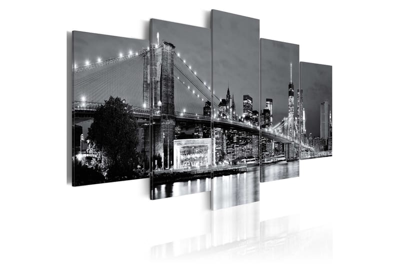 Taulu Black-And-White Glimpse 100x50 - Artgeist sp. z o. o. - Sisustustuotteet - Taulu & taide - Canvas-taulu