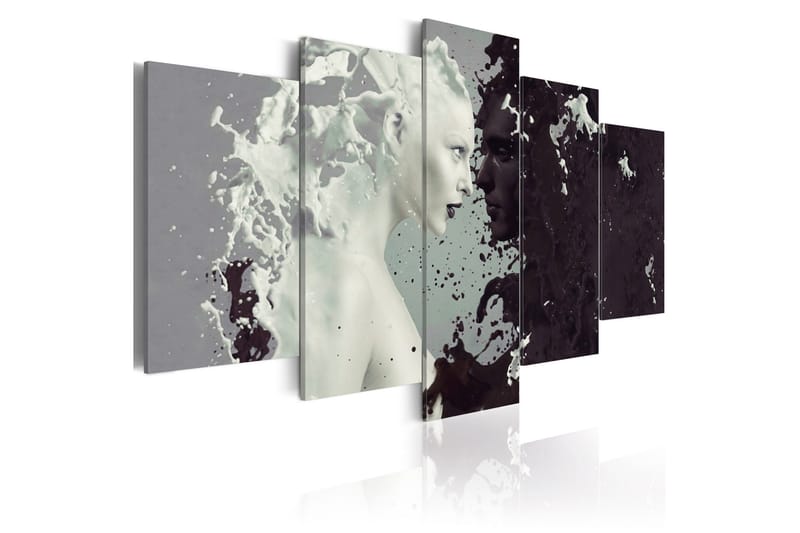 Taulu Black Or White? 5 Pieces 100x50, Artgeist sp. z o. o.