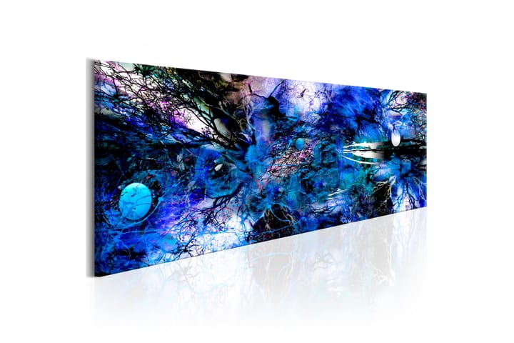 Taulu Blue Artistic Chaos 135x45 - Artgeist sp. z o. o. - Seinäkoristeet - Canvas-taulu