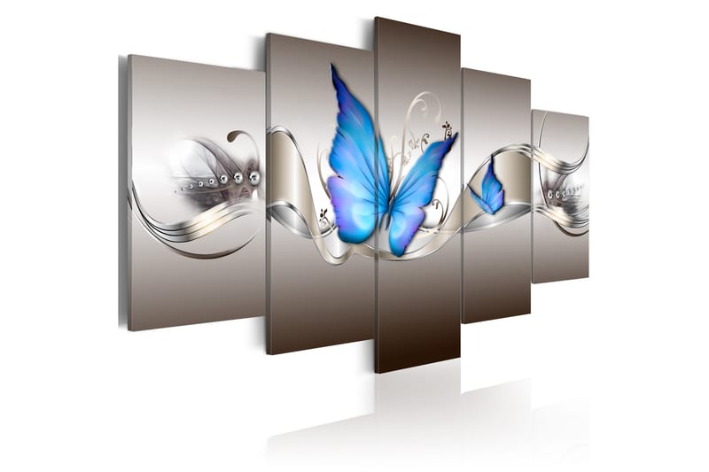 Taulu Blue Butterflies 200x100 - Artgeist sp. z o. o. - Sisustustuotteet - Taulu & taide - Canvas-taulu