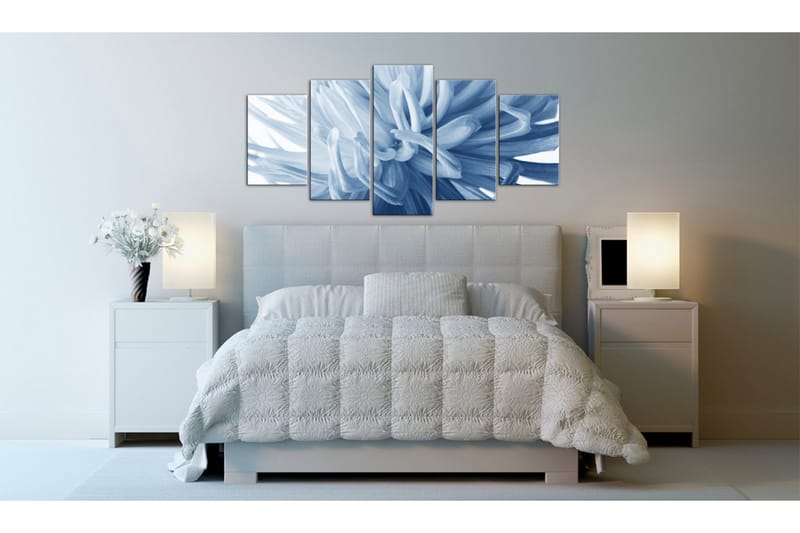 Taulu Blue Dahlia 100x50 - Artgeist sp. z o. o. - Sisustustuotteet - Taulu & taide - Canvas-taulu