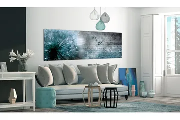 Taulu Blue Dandelion 150x50 - Artgeist sp. z o. o. - Sisustustuotteet - Taulu & taide - Canvas-taulu