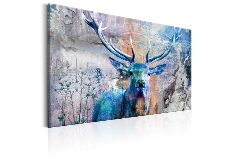 Taulu Blue Deer 120x80 - Artgeist sp. z o. o. - Sisustustuotteet - Taulu & taide - Canvas-taulu