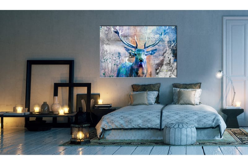 Taulu Blue Deer 90x60, Artgeist sp. z o. o.