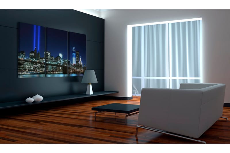 Taulu Blue Lights In New York 60x40 - Artgeist sp. z o. o. - Sisustustuotteet - Taulu & taide - Canvas-taulu