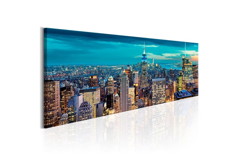 Taulu Blue Metropolis 120x40, Artgeist sp. z o. o.