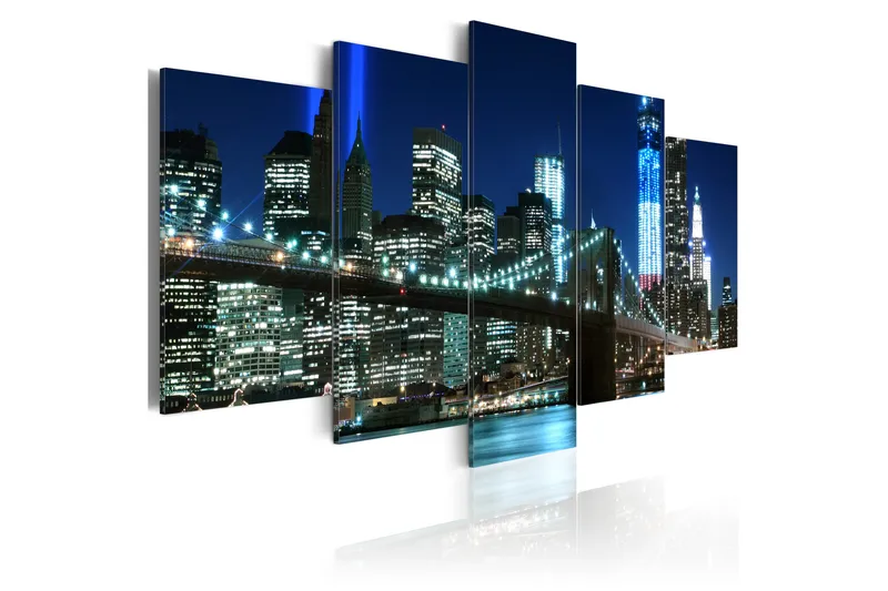 Taulu Blue Nyc 100x50, Artgeist sp. z o. o.