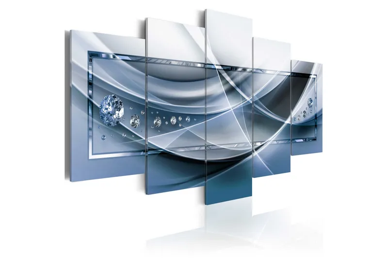 Taulu Blue Rays 200x100, Artgeist sp. z o. o.