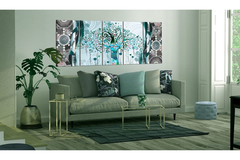 Taulu Blue Tree 225x90 - Artgeist sp. z o. o. - Sisustustuotteet - Taulu & taide - Canvas-taulu