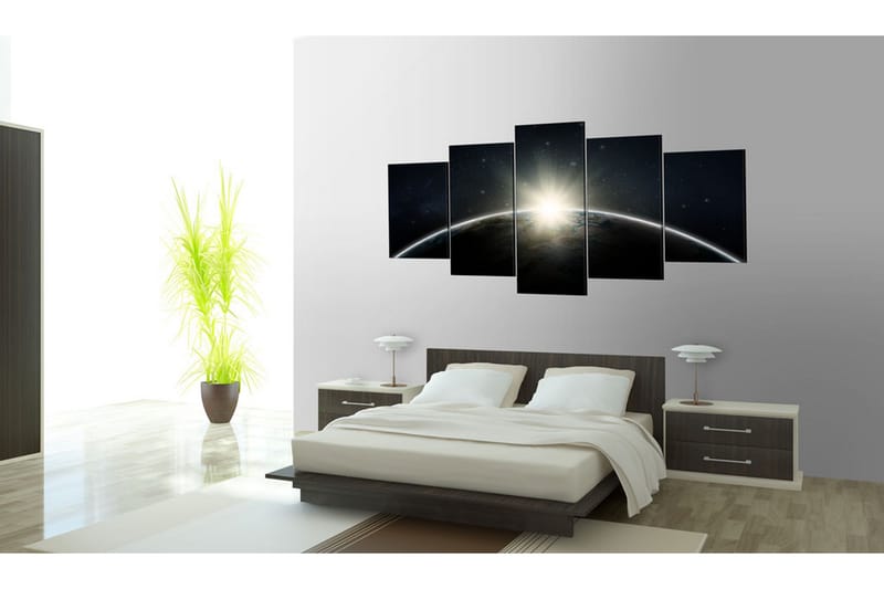 Taulu Blue Planet Earth 200x100 - Artgeist sp. z o. o. - Sisustustuotteet - Taulu & taide - Canvas-taulu
