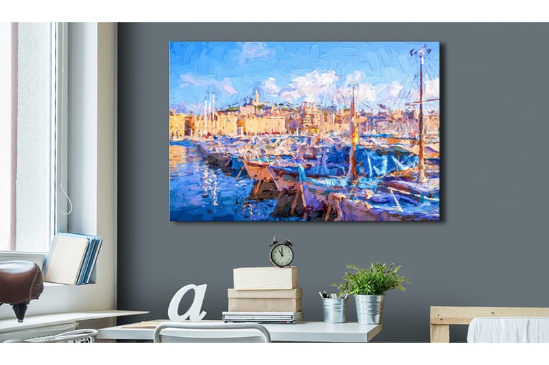 Taulu Blue Port 90x60, Artgeist sp. z o. o.