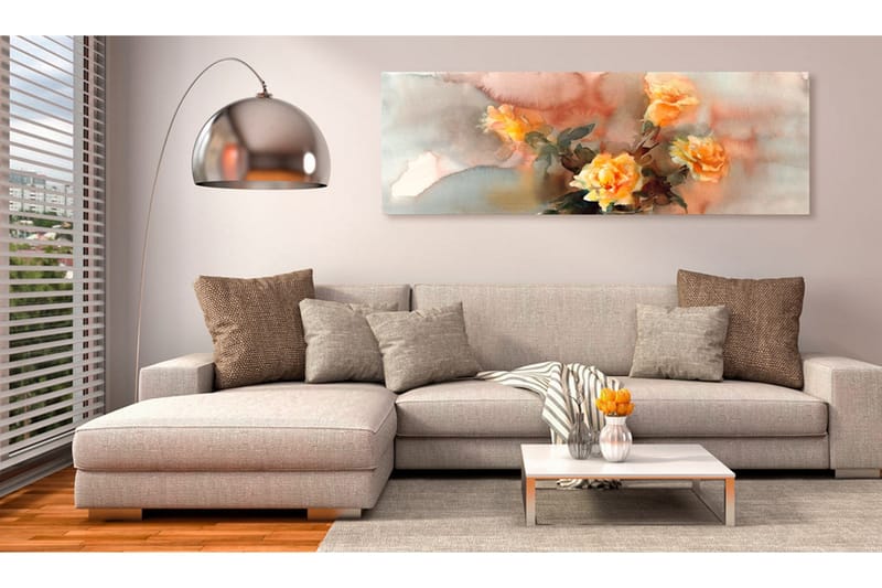 Taulu Bouquet Of Yellow Roses 135x45 - Artgeist sp. z o. o. - Sisustustuotteet - Taulu & taide - Canvas-taulu