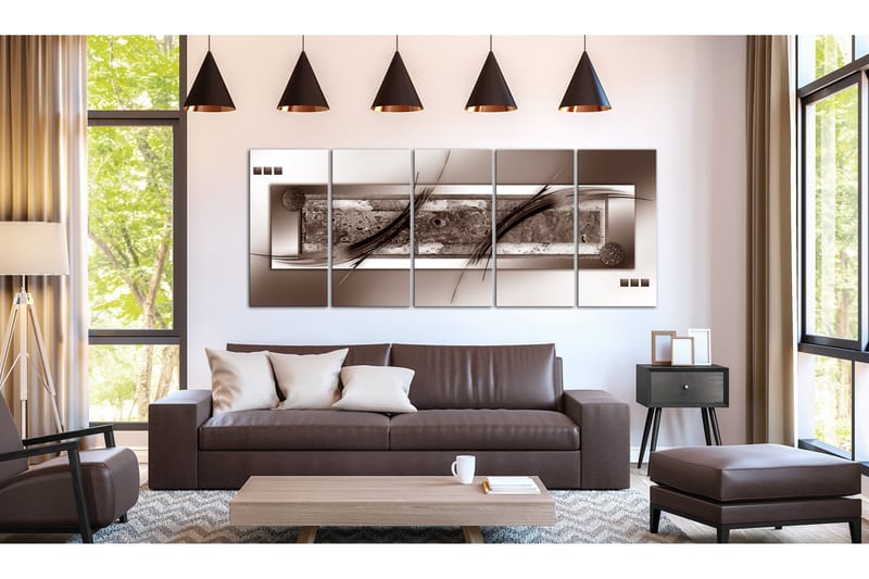 Taulu Brown Gradient 200x80 - Artgeist sp. z o. o. - Sisustustuotteet - Taulu & taide - Canvas-taulu