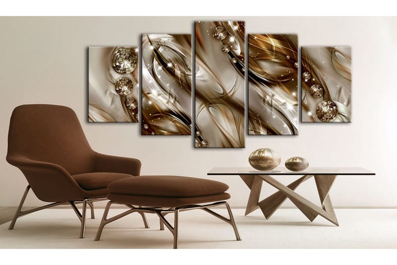 Taulu Brown Tide 100x50 - Artgeist sp. z o. o. - Sisustustuotteet - Taulu & taide - Canvas-taulu