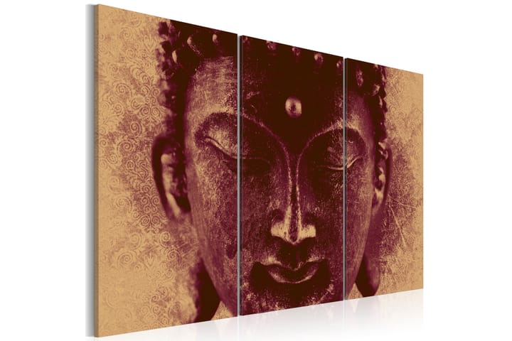 Taulu Buddhan kasvot 90x60 - Artgeist sp. z o. o. - Canvas-taulu - Seinäkoristeet