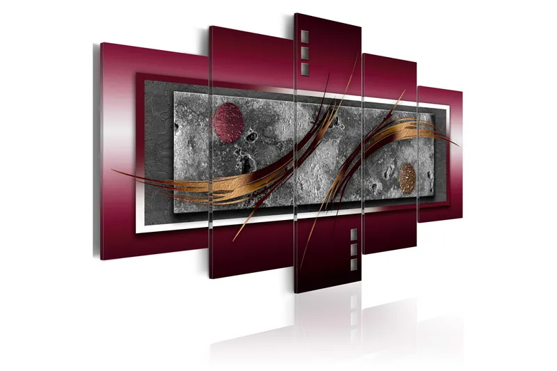 Taulu Burgundy Elegance 200x100, Artgeist sp. z o. o.