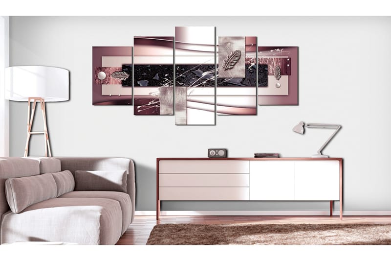 Taulu Burgundy Harmony 200x100 - Artgeist sp. z o. o. - Sisustustuotteet - Taulu & taide - Canvas-taulu