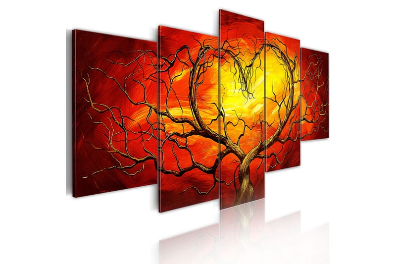 Taulu Burning Heart 200x100 - Artgeist sp. z o. o. - Sisustustuotteet - Taulu & taide - Canvas-taulu