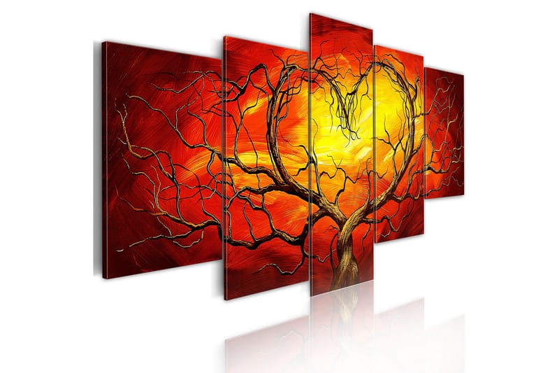 Taulu Burning Heart 200x100 - Artgeist sp. z o. o. - Sisustustuotteet - Taulu & taide - Canvas-taulu