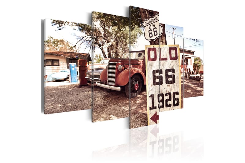 Taulu California Vintage Style 100x50 - Artgeist sp. z o. o. - Sisustustuotteet - Taulu & taide - Canvas-taulu