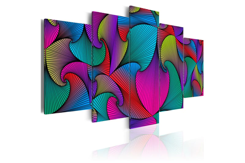 Taulu Carousel Of Colours 100x50, Artgeist sp. z o. o.