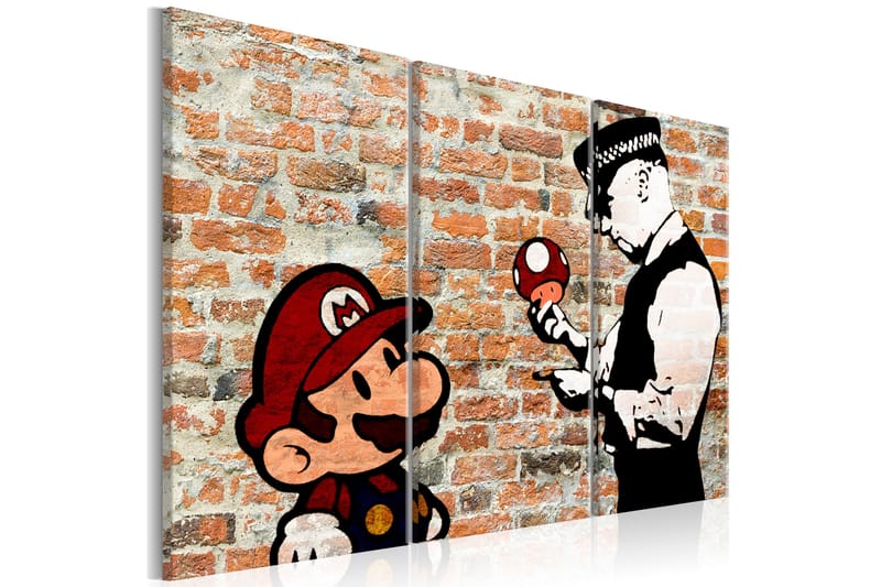 Taulu Caught Mario 120x80, Artgeist sp. z o. o.
