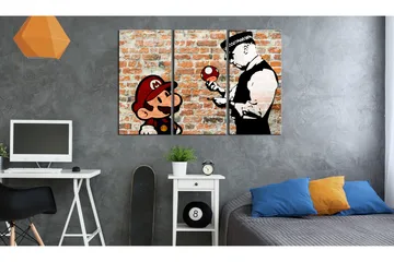 Taulu Caught Mario 120x80 - Artgeist sp. z o. o. - Sisustustuotteet - Taulu & taide - Canvas-taulu