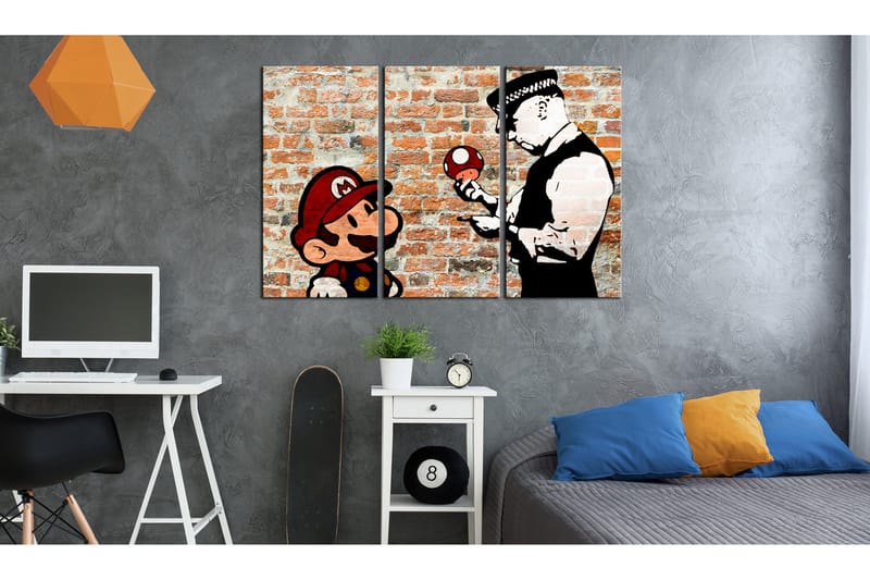 Taulu Caught Mario 90x60 - Artgeist sp. z o. o. - Sisustustuotteet - Taulu & taide - Canvas-taulu