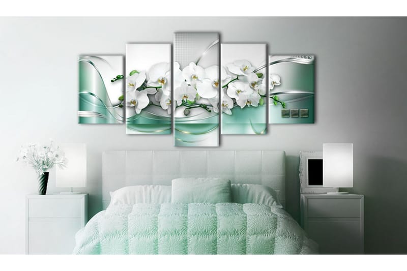 Taulu Celadon Ribbon 100x50 - Artgeist sp. z o. o. - Sisustustuotteet - Taulu & taide - Canvas-taulu