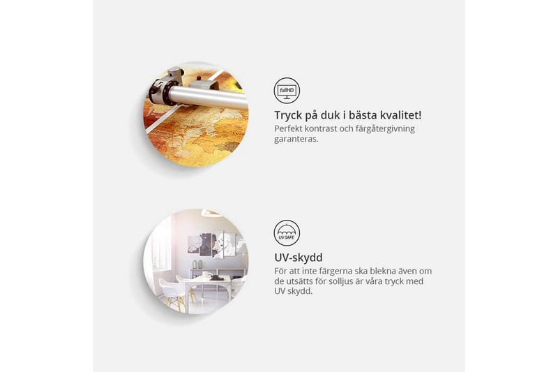 Taulu Celadon Ribbon 100x50 - Artgeist sp. z o. o. - Sisustustuotteet - Taulu & taide - Canvas-taulu