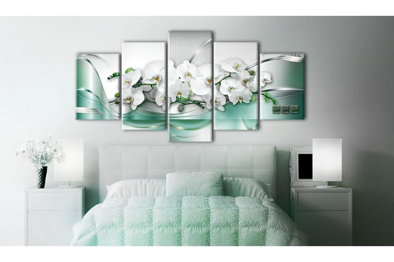 Taulu Celadon Ribbon 200x100 - Artgeist sp. z o. o. - Sisustustuotteet - Taulu & taide - Canvas-taulu