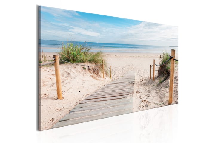 Taulu Charming Beach 120x40 - Artgeist sp. z o. o. - Canvas-taulu - Seinäkoristeet