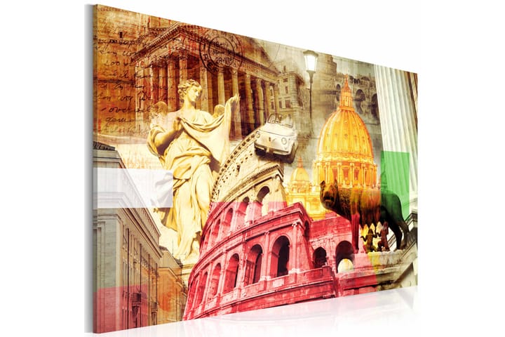 Taulu Charming Rome 90x60 - Artgeist sp. z o. o. - Canvas-taulu - Seinäkoristeet