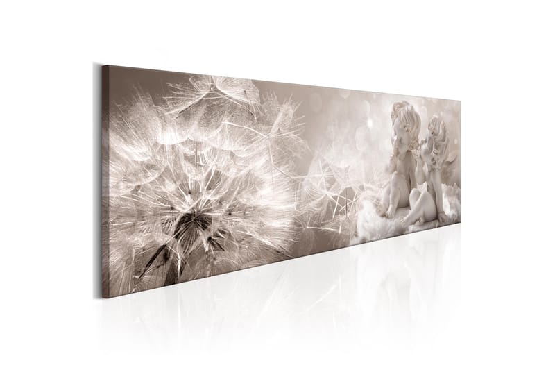 Taulu Cherubs And The Dandelion 120x40, Artgeist sp. z o. o.