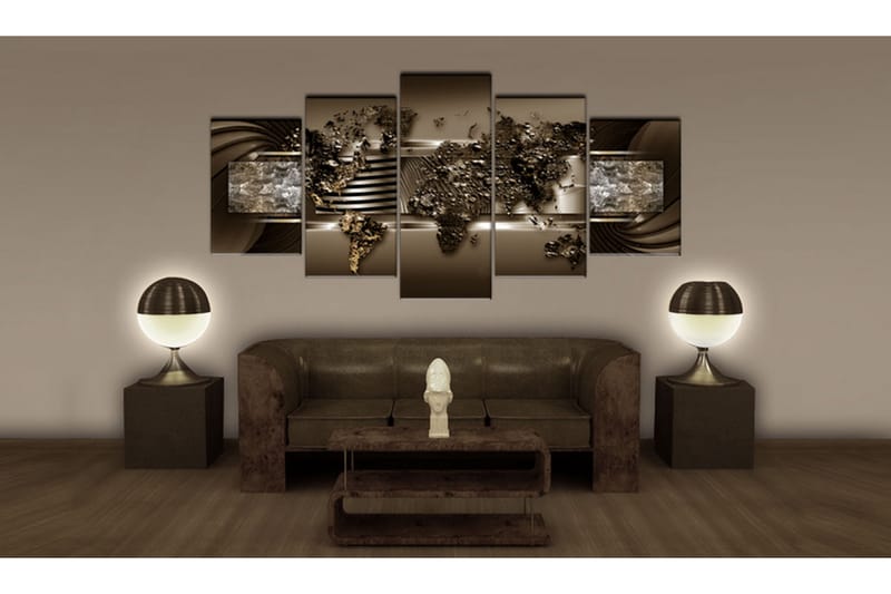 Taulu Chocolate Map 200x100 - Artgeist sp. z o. o. - Sisustustuotteet - Taulu & taide - Canvas-taulu