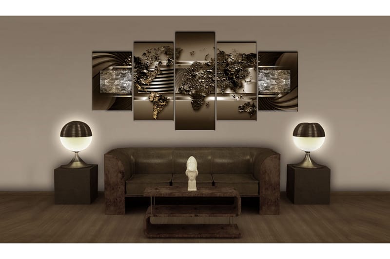 Taulu Chocolate Map 200x100 - Artgeist sp. z o. o. - Sisustustuotteet - Taulu & taide - Canvas-taulu