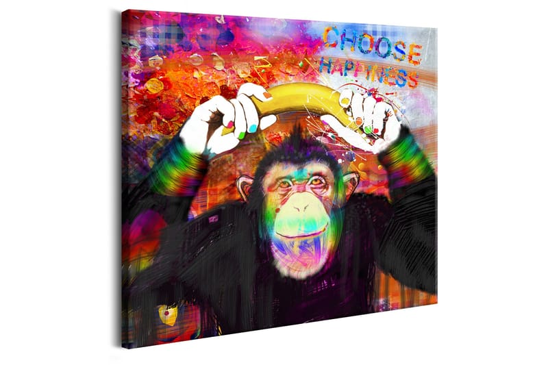 Taulu Choose Happiness 40x40 - Artgeist sp. z o. o. - Sisustustuotteet - Taulu & taide - Canvas-taulu