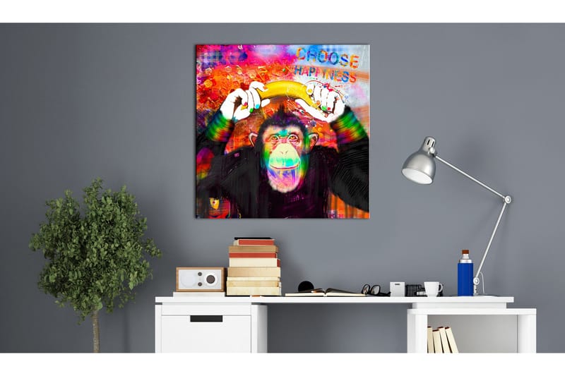 Taulu Choose Happiness 40x40, Artgeist sp. z o. o.