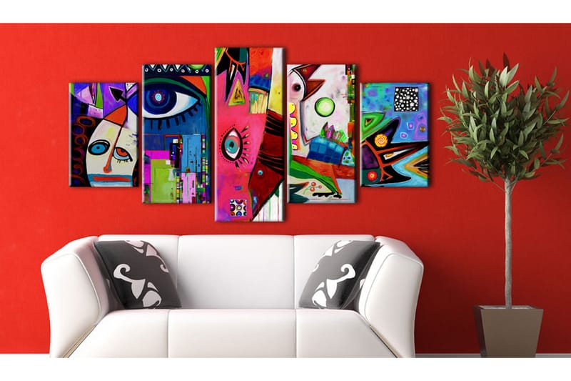 Taulu Circus Of Everyday Life 200x100 - Artgeist sp. z o. o. - Sisustustuotteet - Taulu & taide - Canvas-taulu