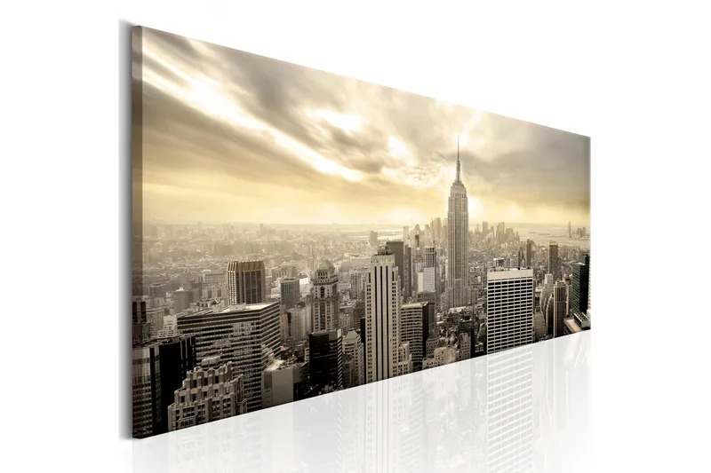 Taulu City in the Sun 120x40, Artgeist sp. z o. o.