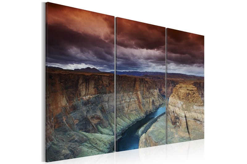 Taulu Clouds Over The Grand Canion In Colorado 120x80, Artgeist sp. z o. o.