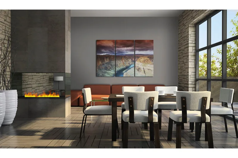 Taulu Clouds over the Grand Canion in Colorado 90x60, Artgeist sp. z o. o.