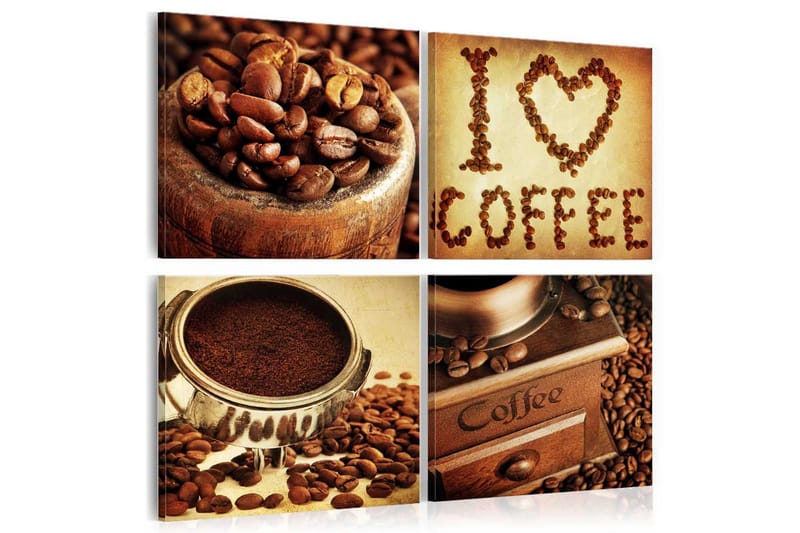 Taulu Coffee Pleasant Moments 60x60, Artgeist sp. z o. o.