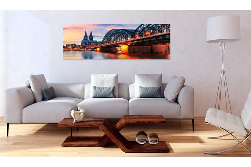 Taulu Cologne Germany 135x45 - Artgeist sp. z o. o. - Sisustustuotteet - Taulu & taide - Canvas-taulu