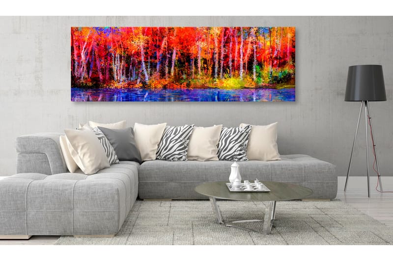 Taulu Colorful Autumn Trees 150x50 - Artgeist sp. z o. o. - Sisustustuotteet - Taulu & taide - Canvas-taulu