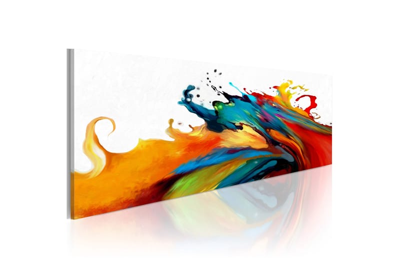 Taulu Colorful Storm 120x40 - Artgeist sp. z o. o. - Sisustustuotteet - Taulu & taide - Canvas-taulu