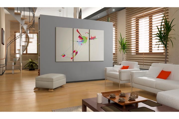 Taulu Colors & Shapes 120x80 - Artgeist sp. z o. o. - Canvas-taulu - Seinäkoristeet